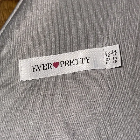 NWT Ever Pretty Elegant V Neck Sequin Evening Dress - Picture 7 of 11